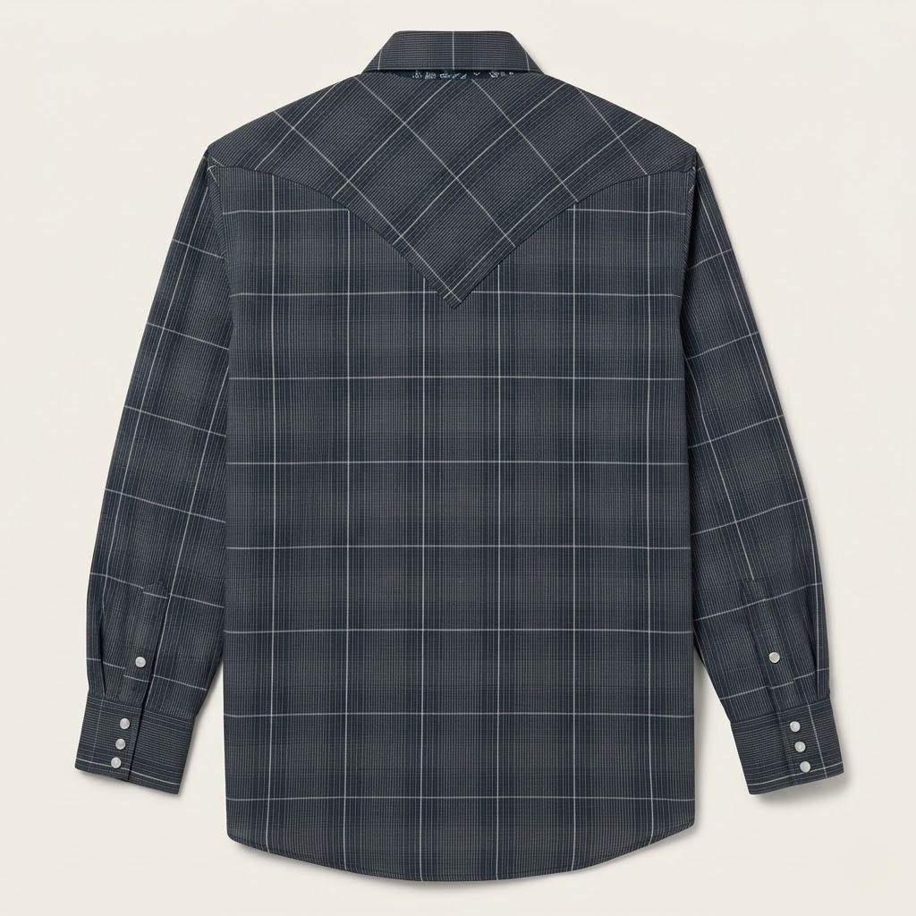 Crystal Plaid Western Shirt