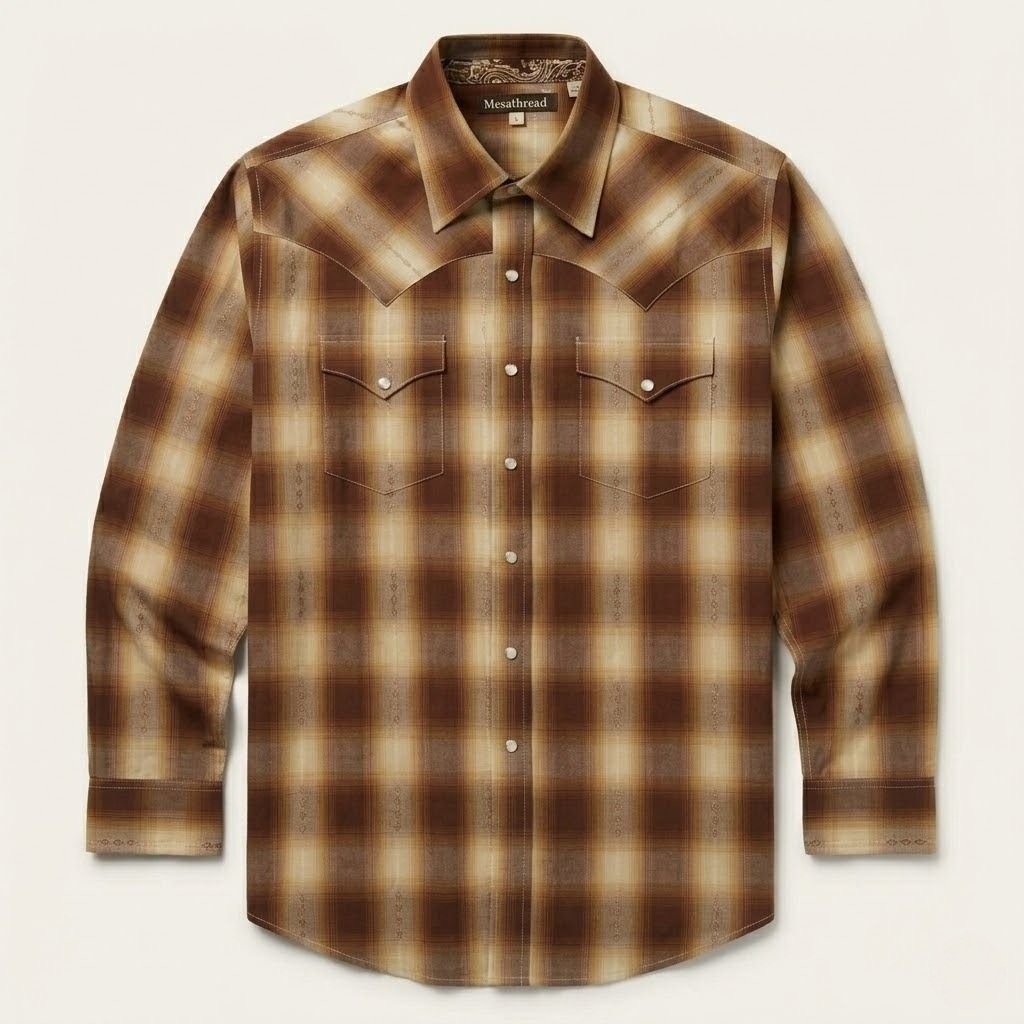 The "Sunset Canyon" Heritage Western Shirt