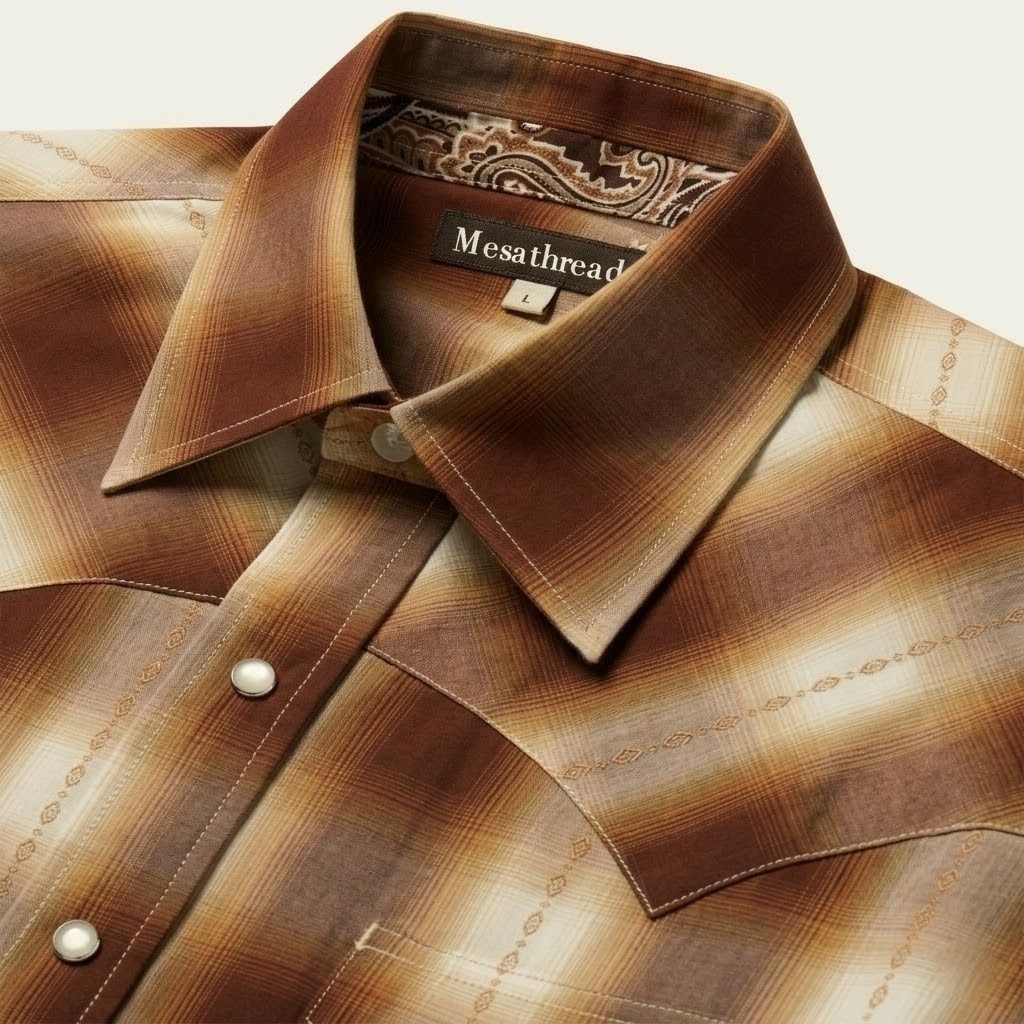 The "Sunset Canyon" Heritage Western Shirt