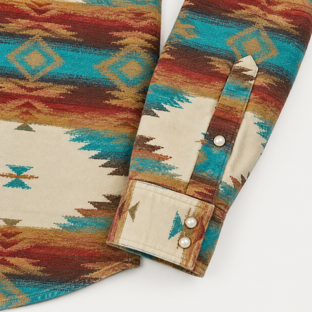 The High Desert Oasis — Cream & Turquoise Horizon