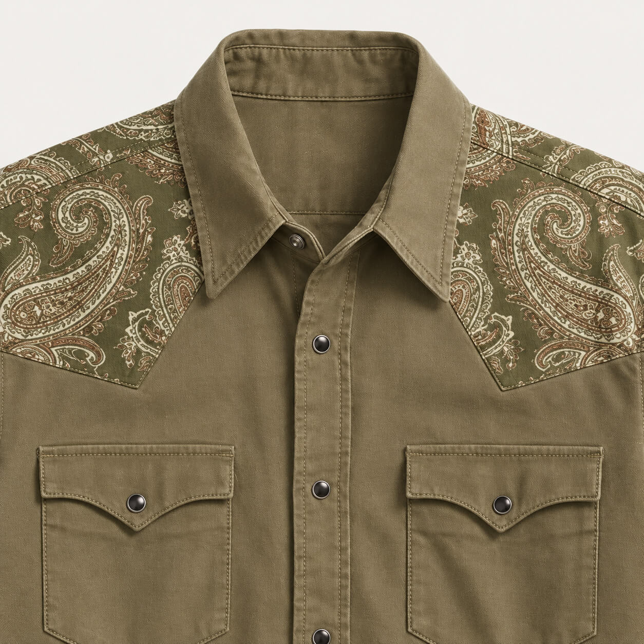 Heritage Serape & Chevron Western Shirt - 2 Prints