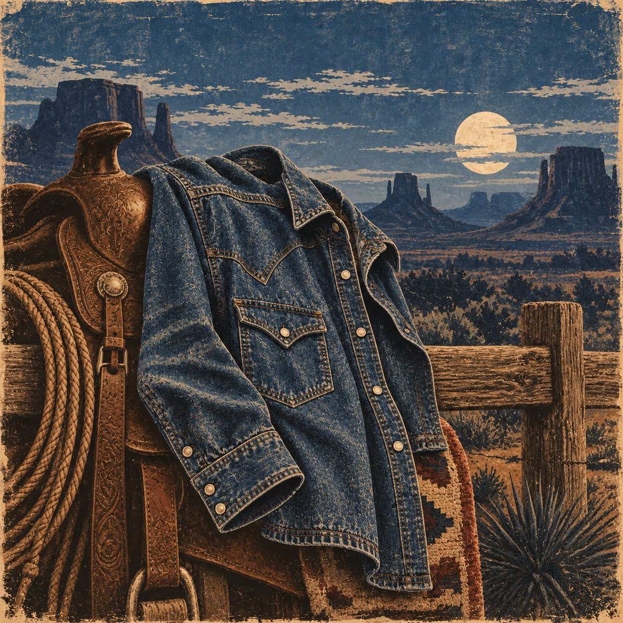 Western Long Shirt