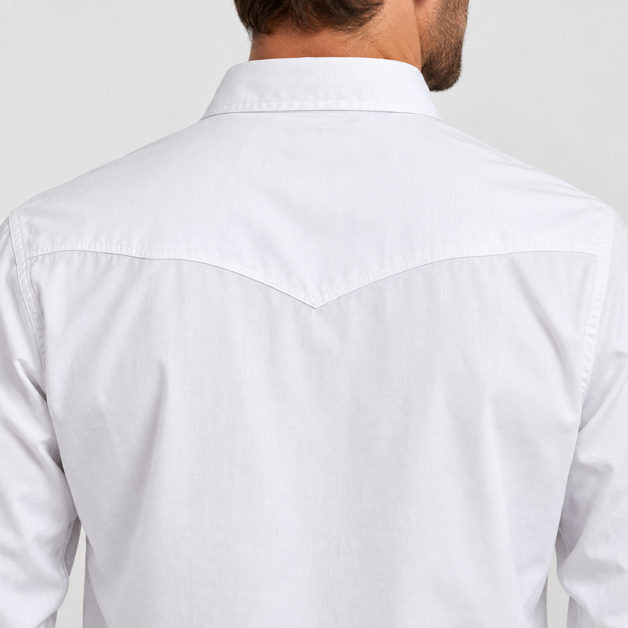 The Snowcap Sentinel - Heritage White Western With Black Snap