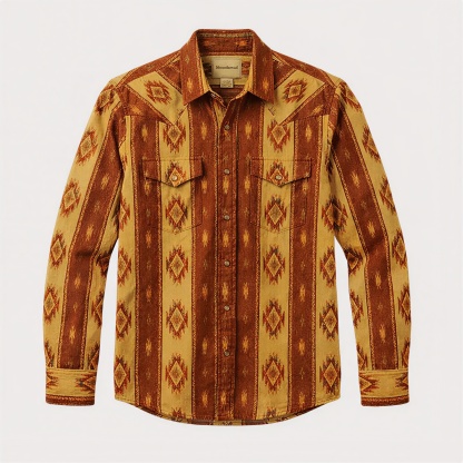 The Dusk Wanderer — Sunset Ochre & Bone White 