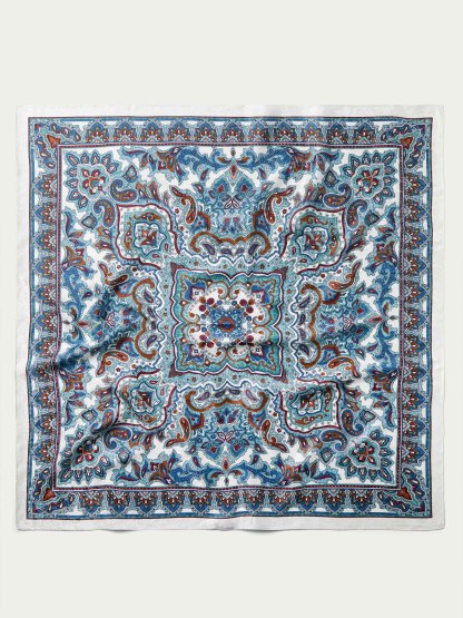 Paisley Wild Rags with Border-MesaThread