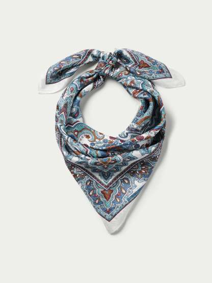 Paisley Wild Rags with Border-MesaThread