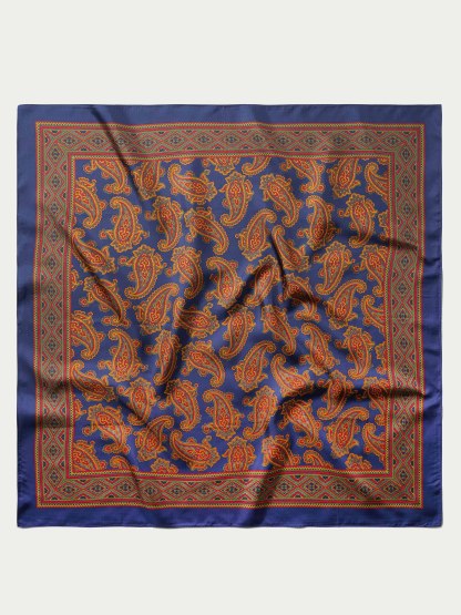 Paisley Wild Rags with Border-MesaThread