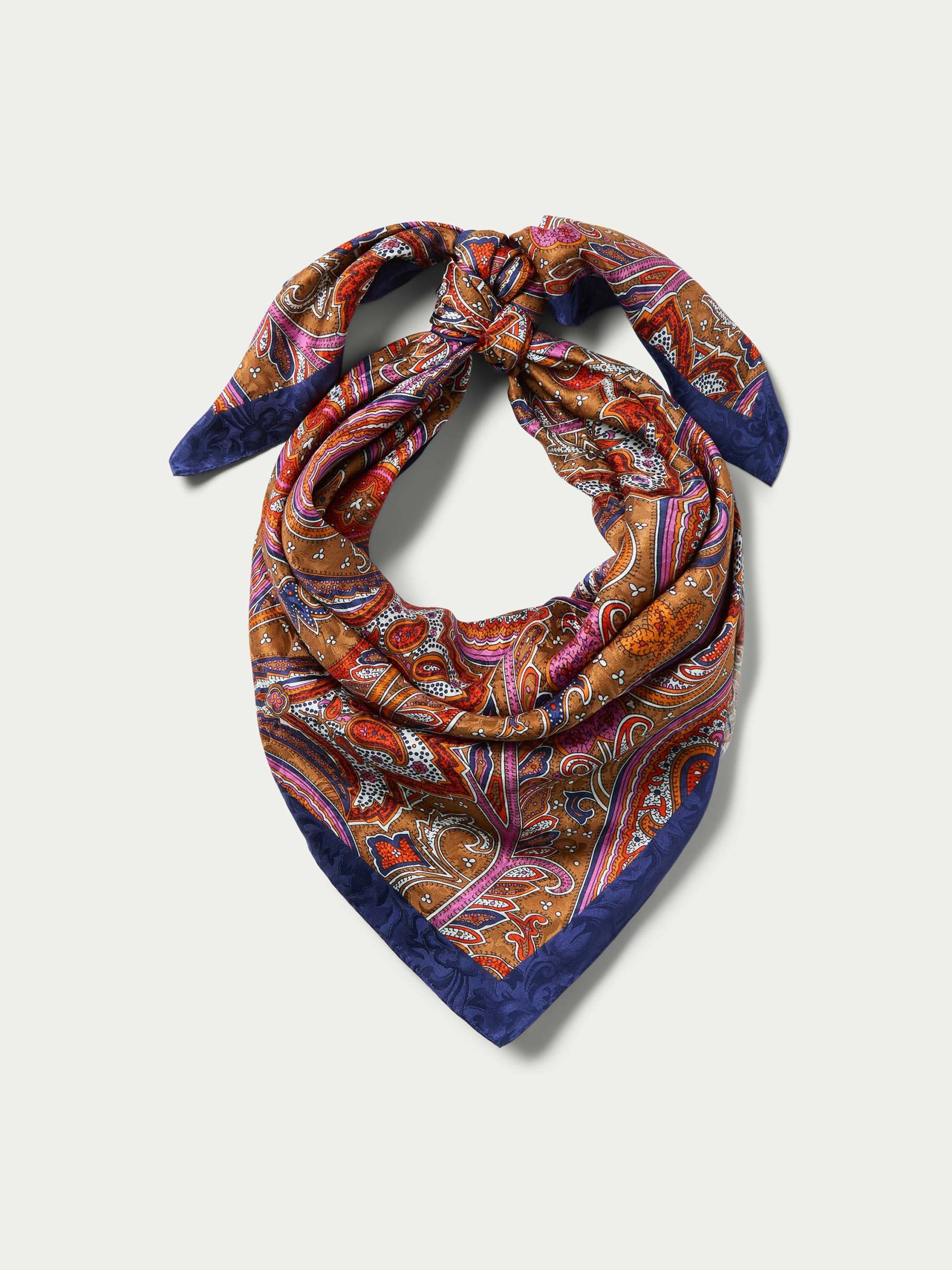 Paisley Wild Rags with Border