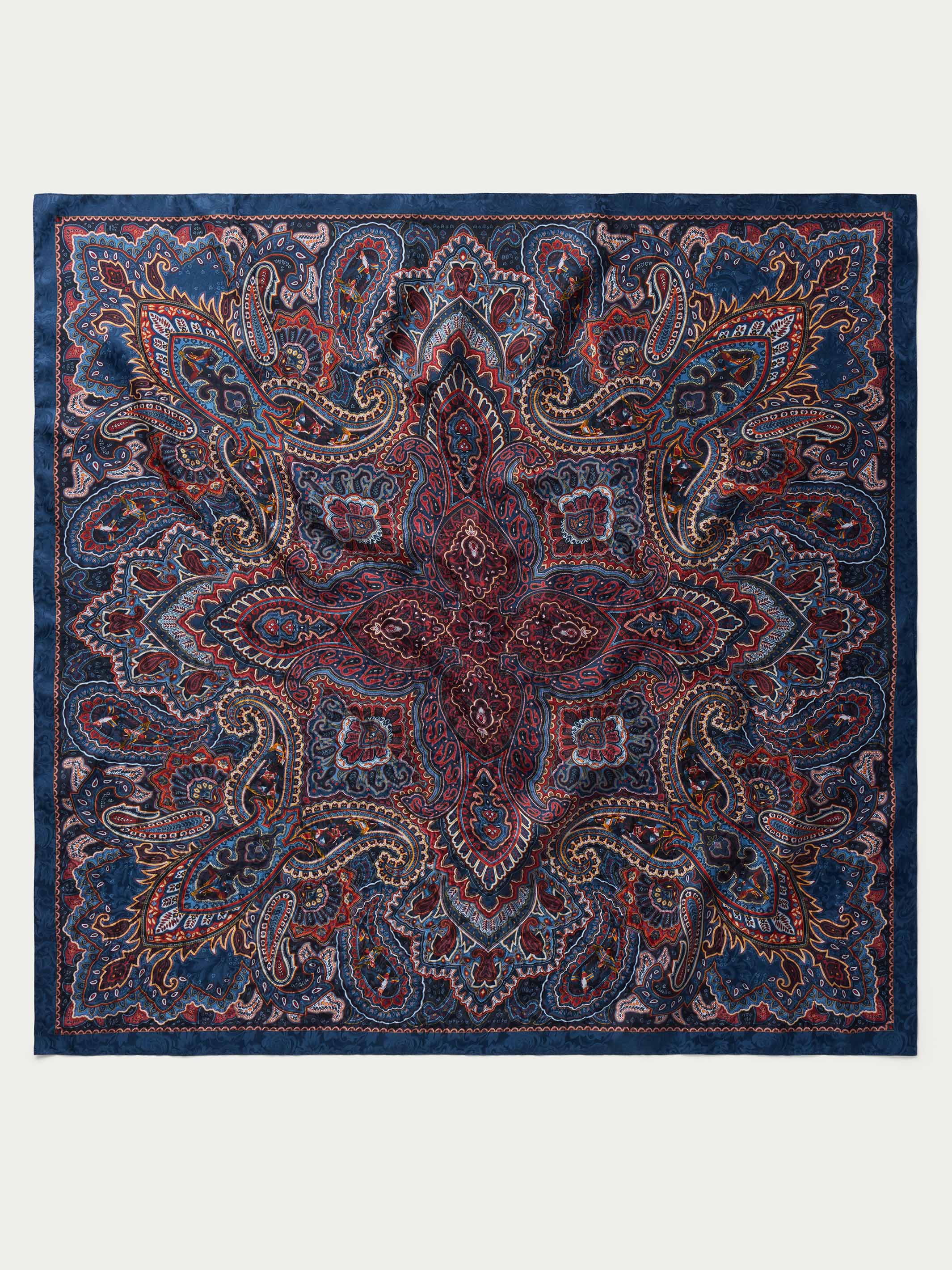Paisley Wild Rags with Border-MesaThread