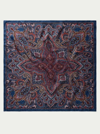 Paisley Wild Rags with Border-MesaThread