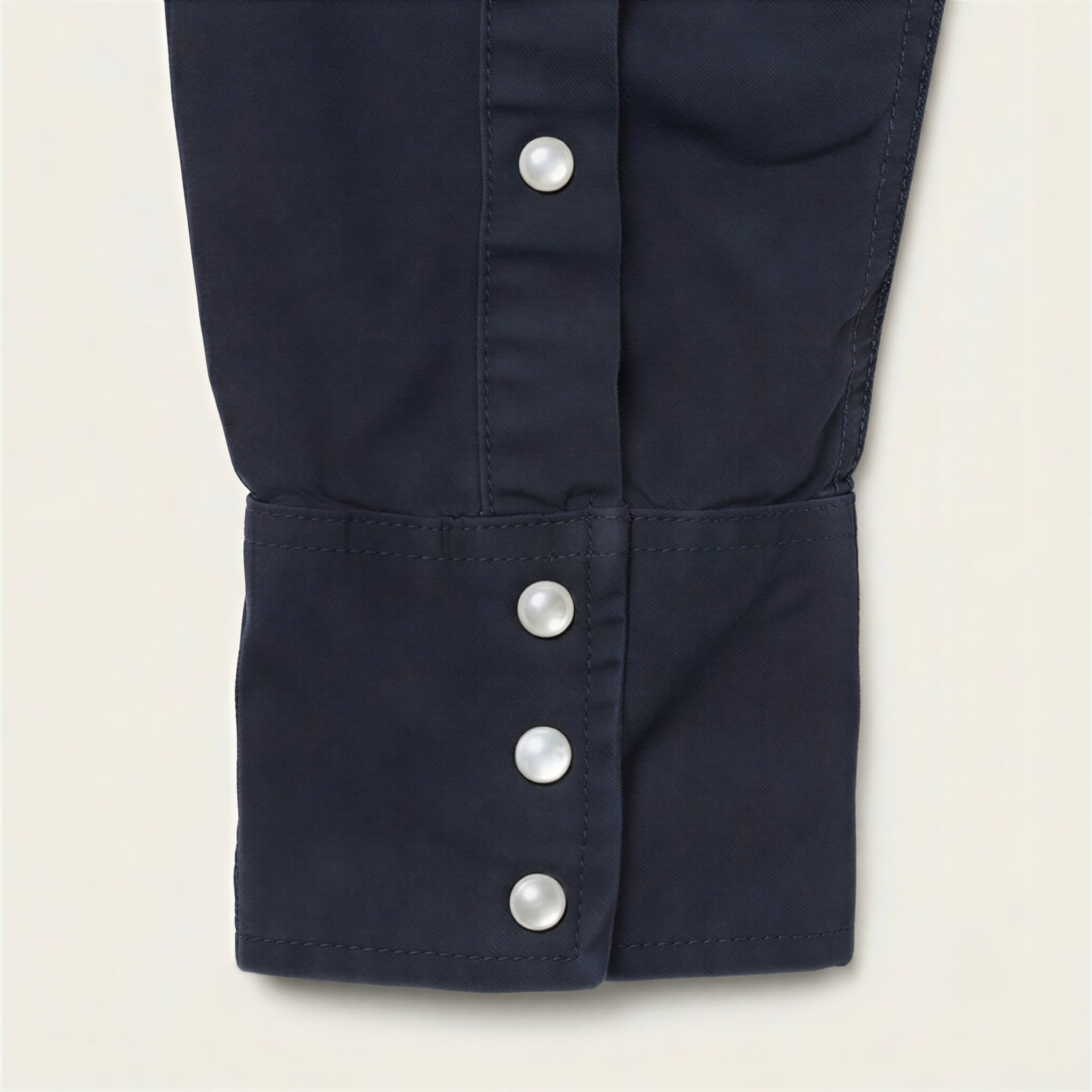 The Midnight Rider | Deep Navy Heritage Western Shirt