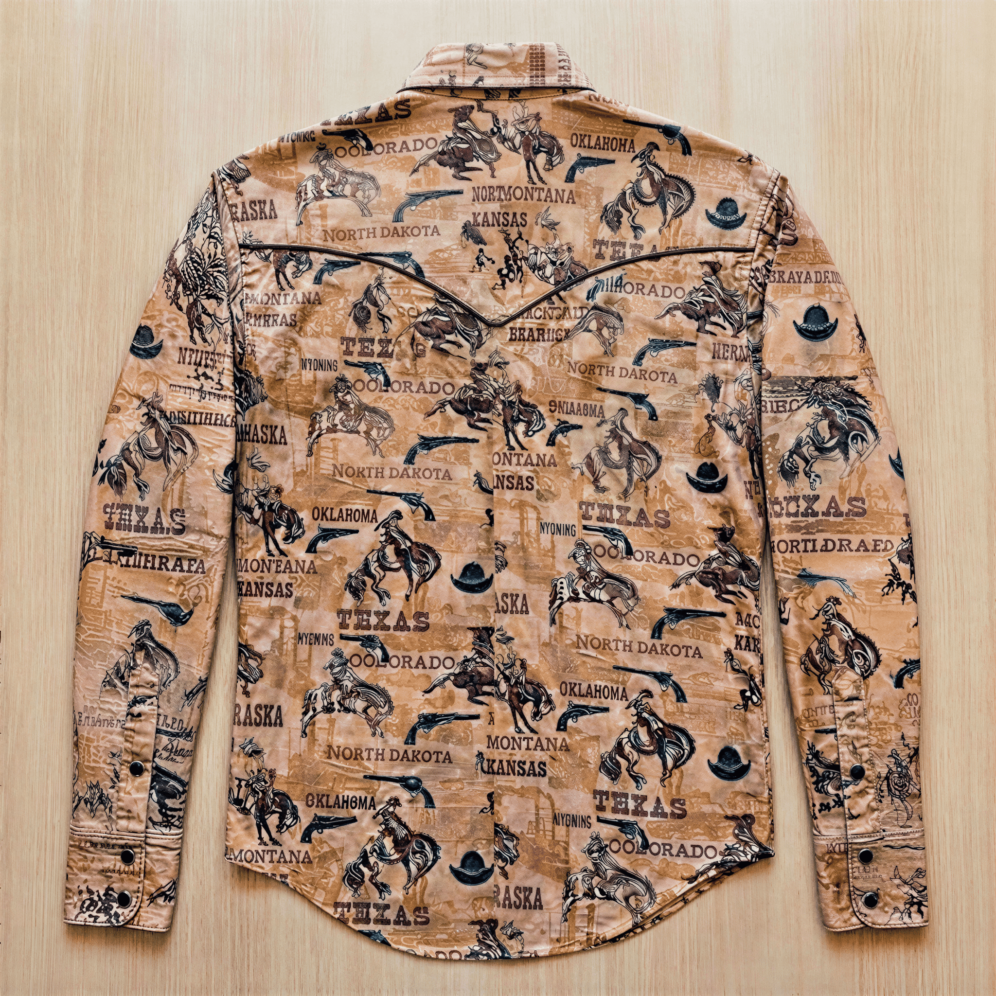 The Frontier Chronicle | State-Print Heritage Western Shirt