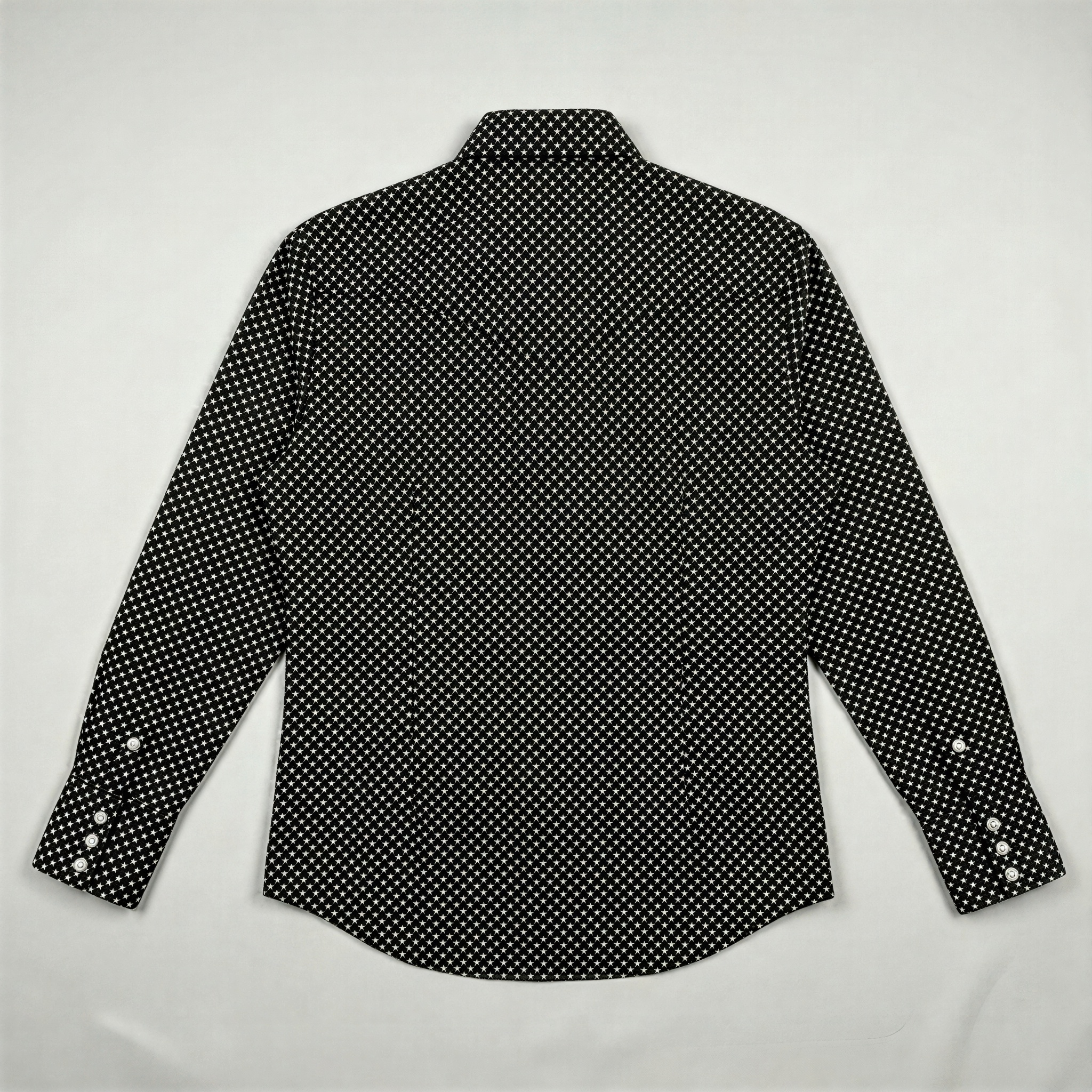 The Midnight Galaxy | Black Starburst Western Shirt