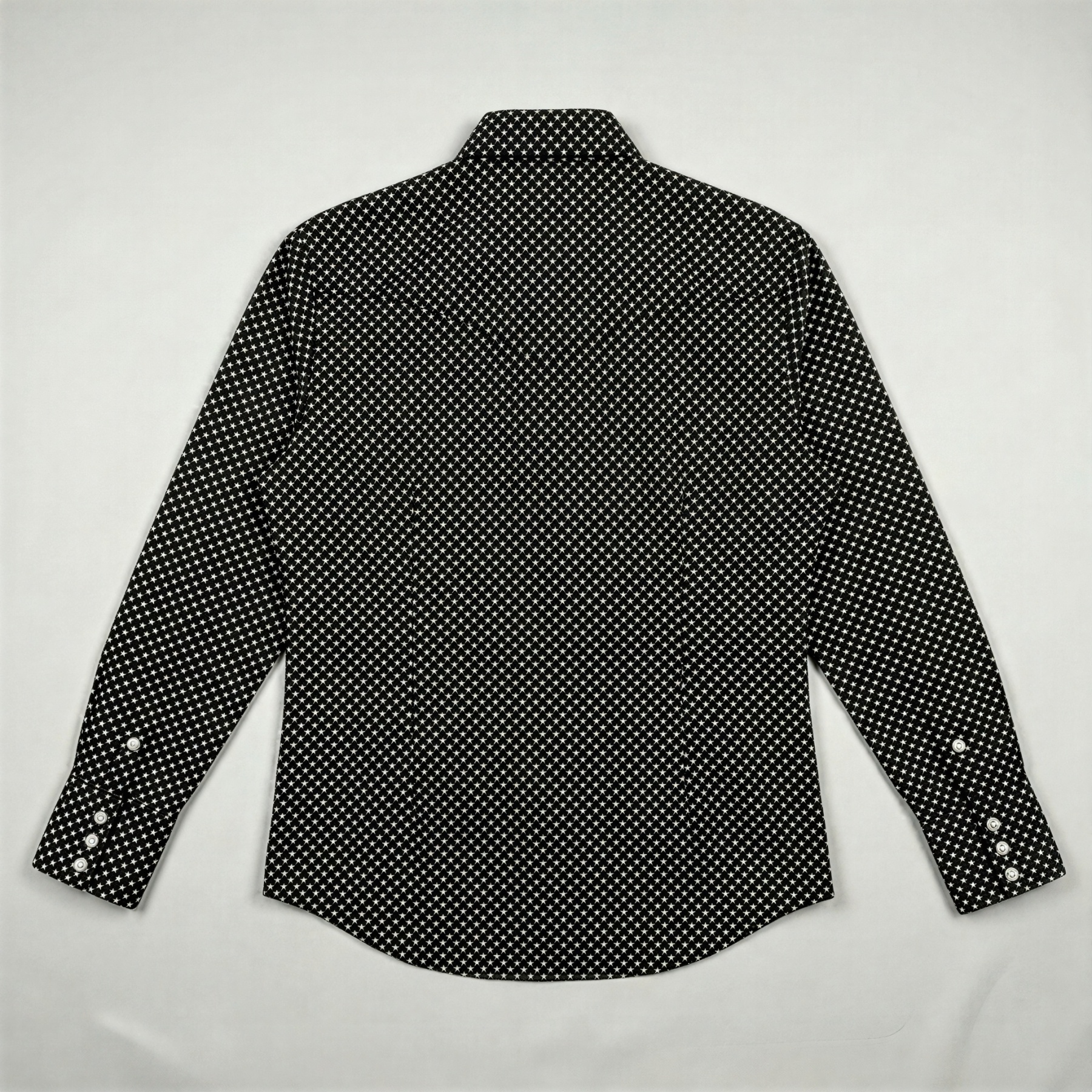 The Midnight Galaxy | Black Starburst Western Shirt