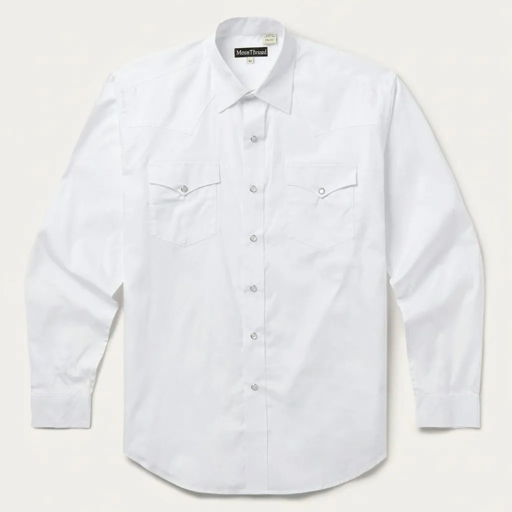 The White Mesa | Essential Twill Heritage Western Shirt