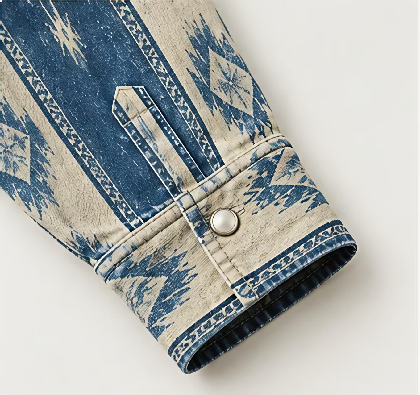 The Skybound Nomad — Bleached Indigo & Sandstone