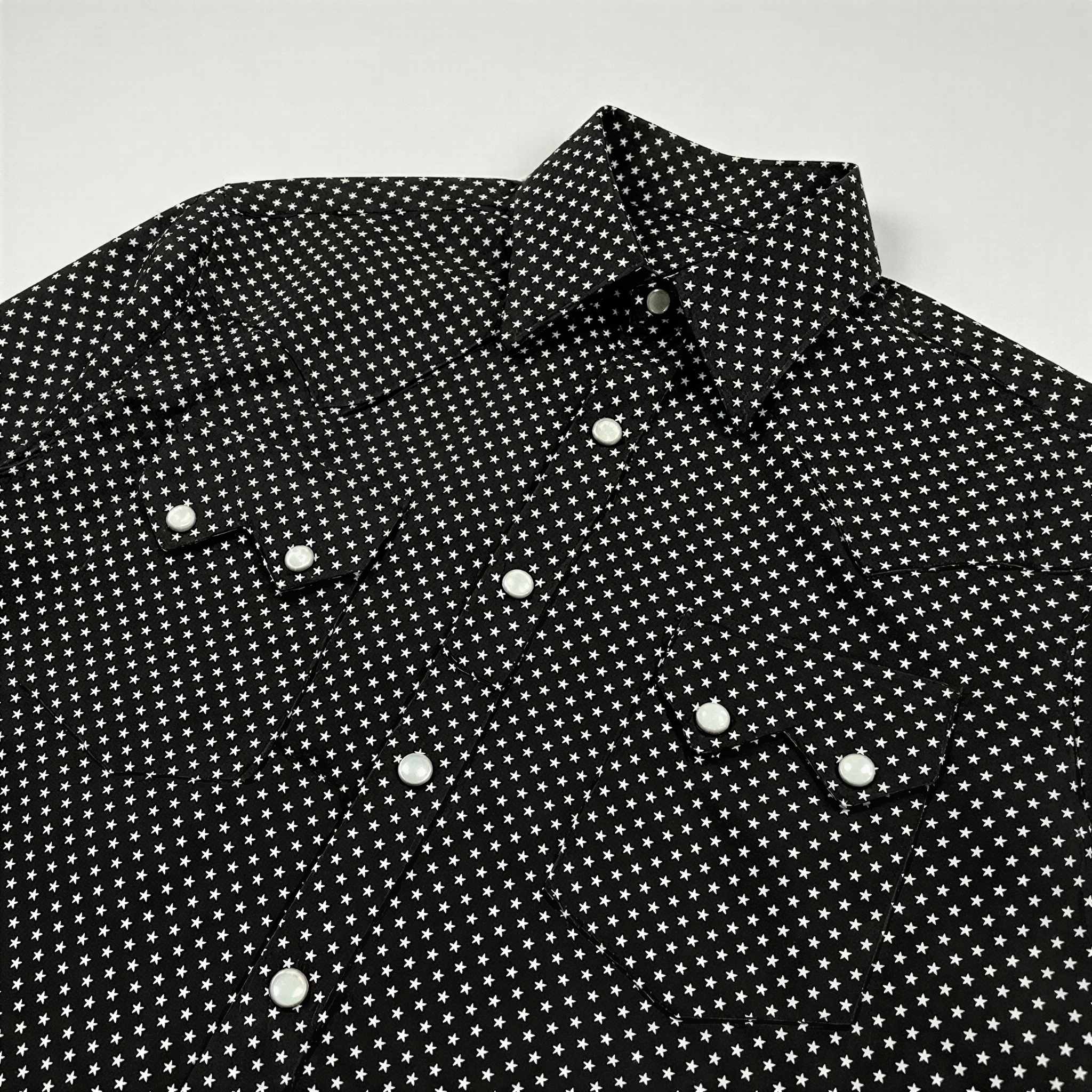 The Midnight Galaxy | Black Starburst Western Shirt