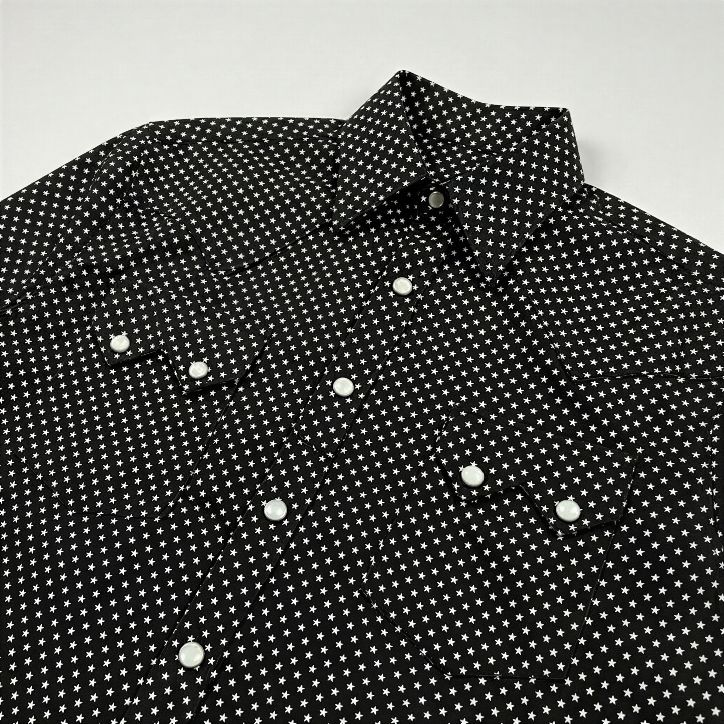 The Midnight Galaxy | Black Starburst Western Shirt