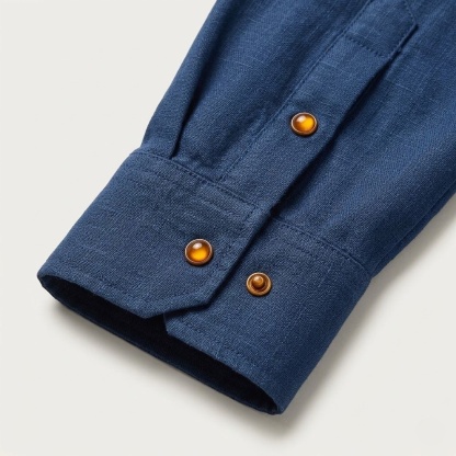 The Maverick Paisley | Contrast Panel Heritage Western Shirt