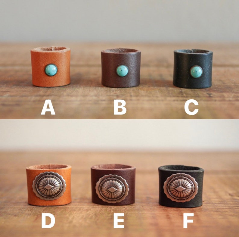 Mesathread bandana. Leather Slide. Turquoise stone.-MesaThread