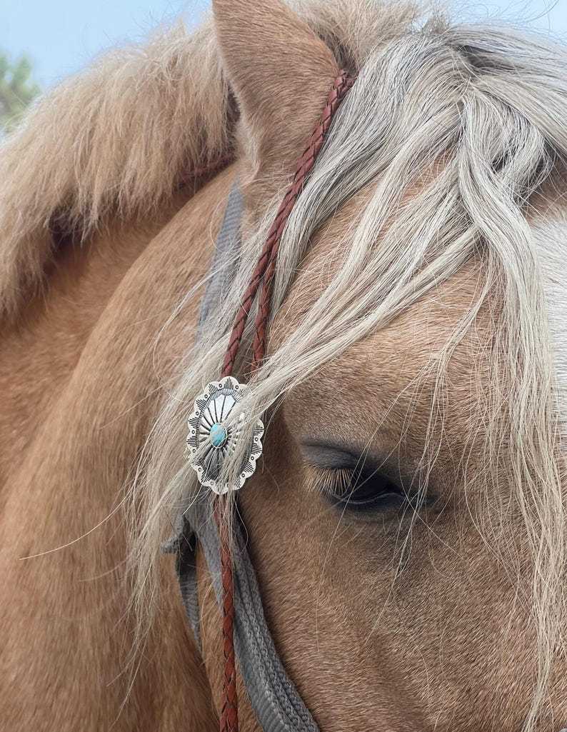 Southwestern Turquoise Bolo Tie-MesaThread