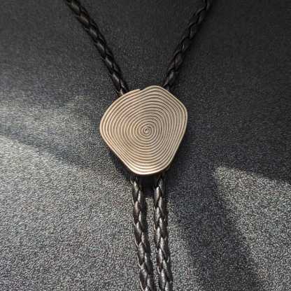 Metal Annual Bolo Tie-MesaThread