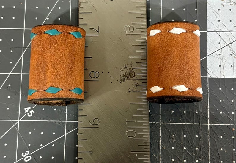Handmade Leather Wild Rag Slide-MesaThread