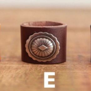 Mesathread bandana. Leather Slide&Turquoise stone