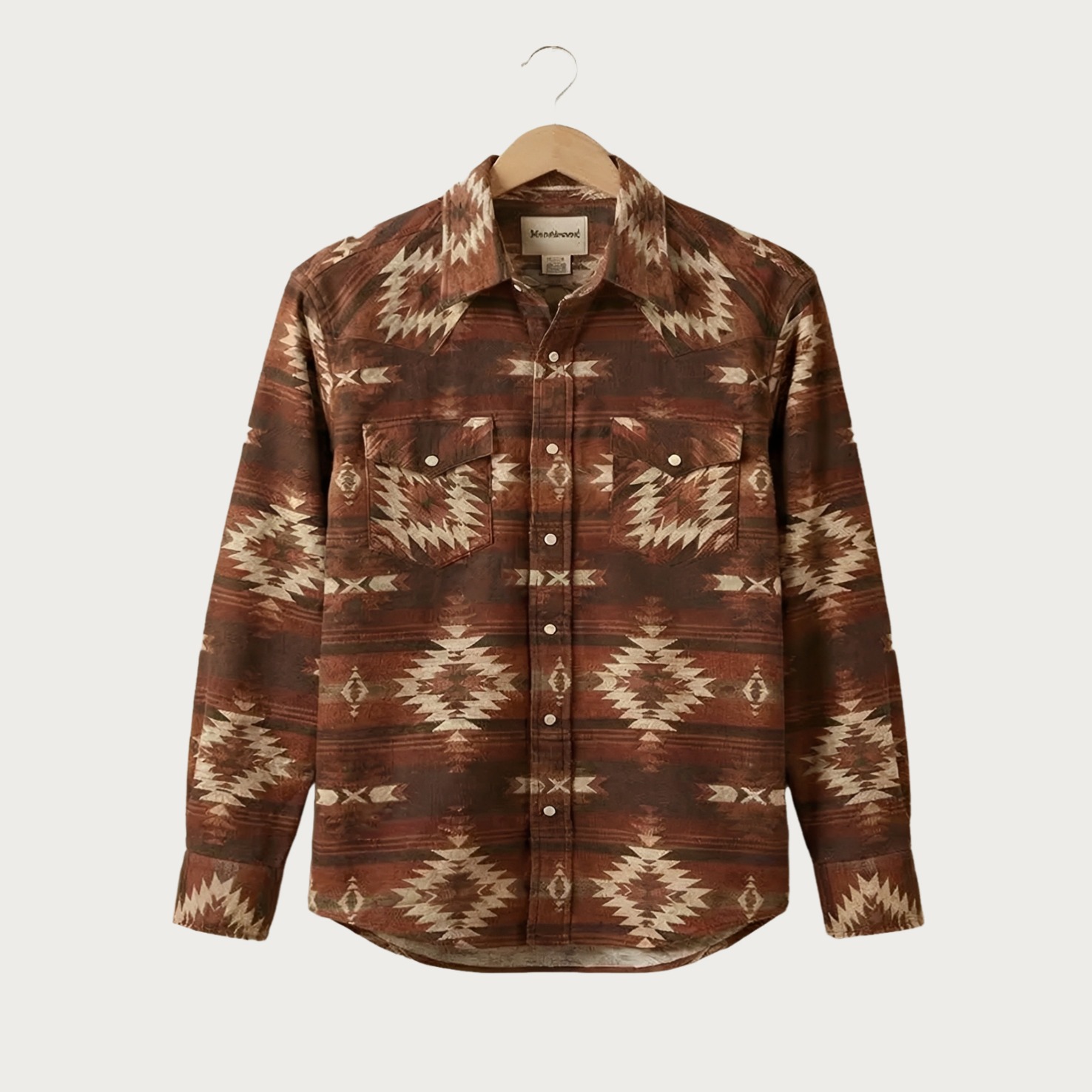 The Wyatt Pearl Snap | Heritage Serape Stripe Western Shirt - 1