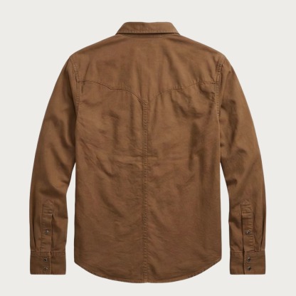 The Southwest Nomad | Character Image Cotton Western Shirt