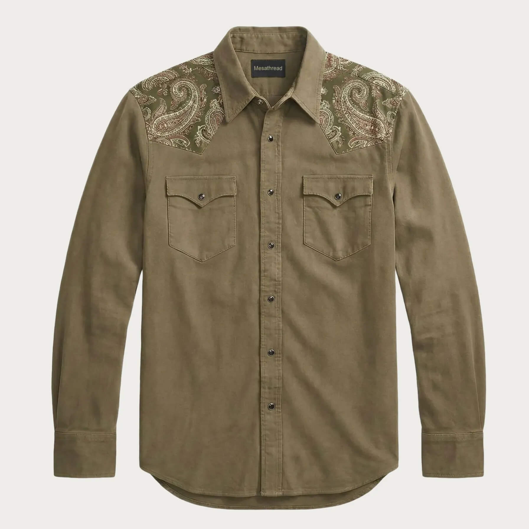 Heritage Serape & Chevron Western Shirt - 2 Prints