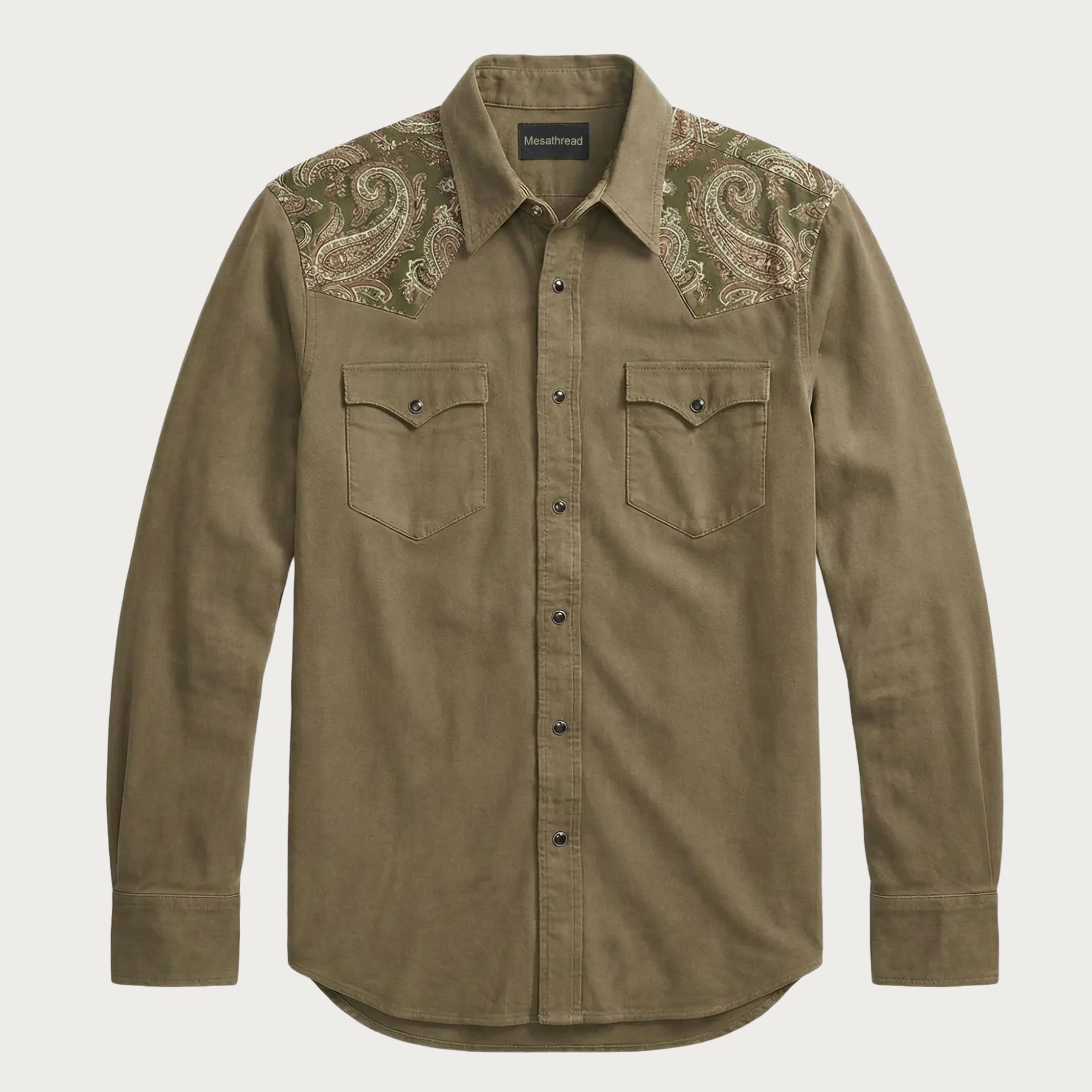 Heritage Serape & Chevron Western Shirt - 2 Prints