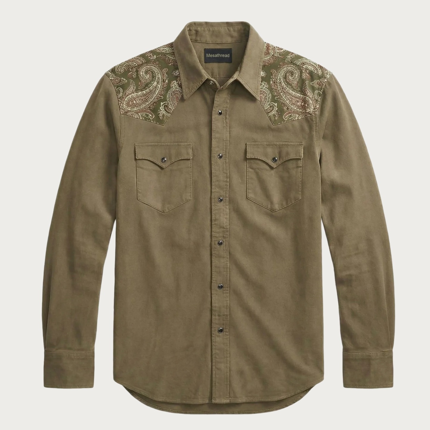 Heritage Serape & Chevron Western Shirt - 2 Prints