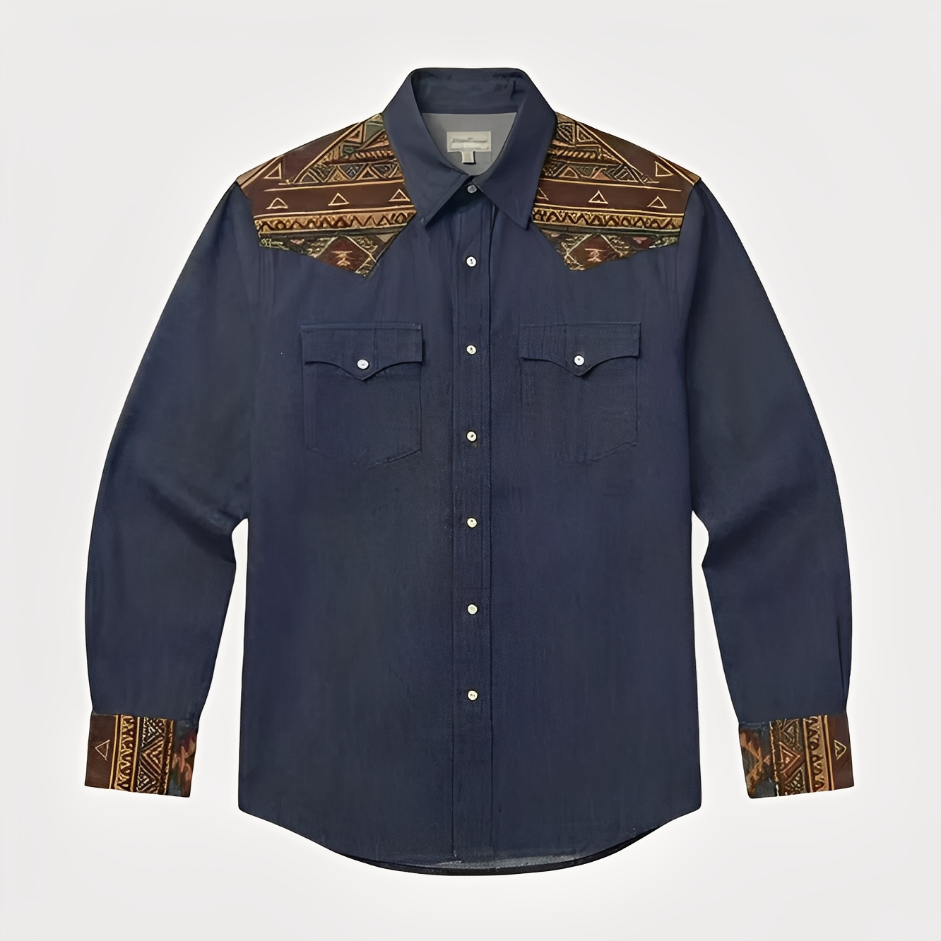 Ikat print - Raw Indigo - Four prints