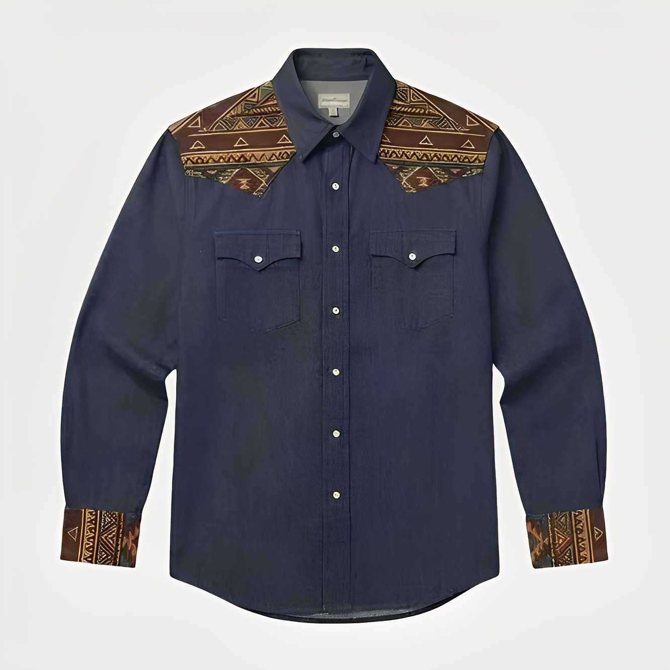 Ikat print - Raw Indigo - Four prints