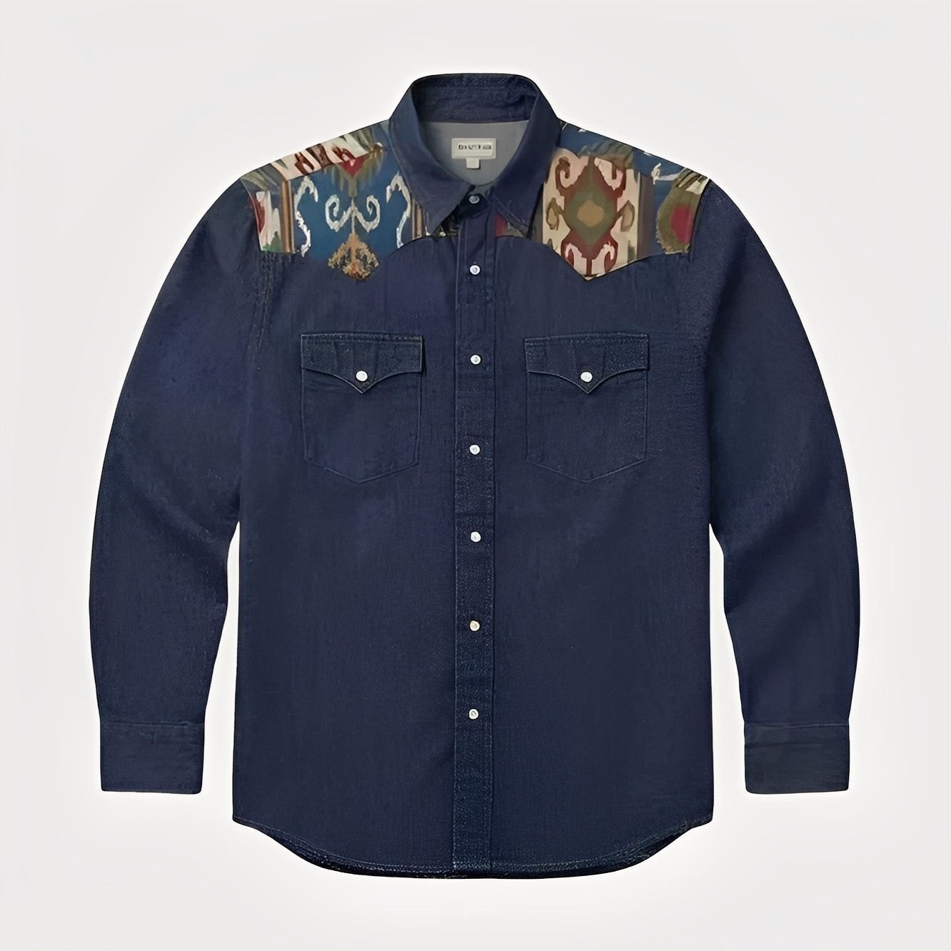 Ikat print - Raw Indigo - Four prints