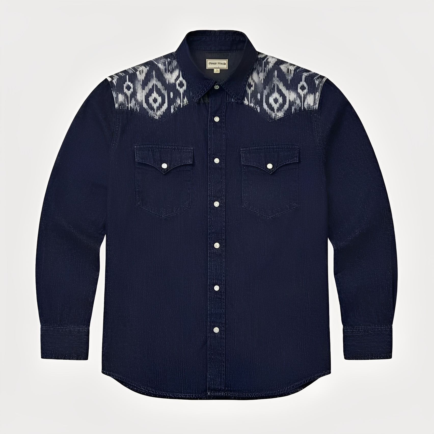 Ikat print - Raw Indigo - Four prints