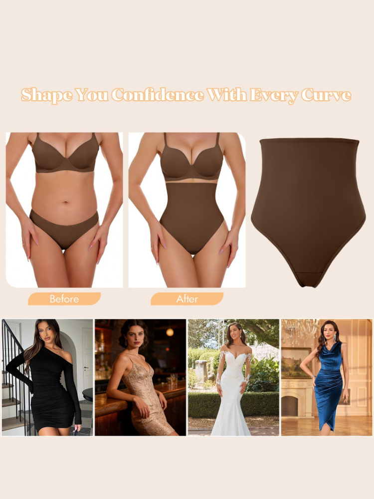 Imily Bela Adaptively Stretchy High Waist Comfort Tummy Control Butt Lifting Shapewear Shorts