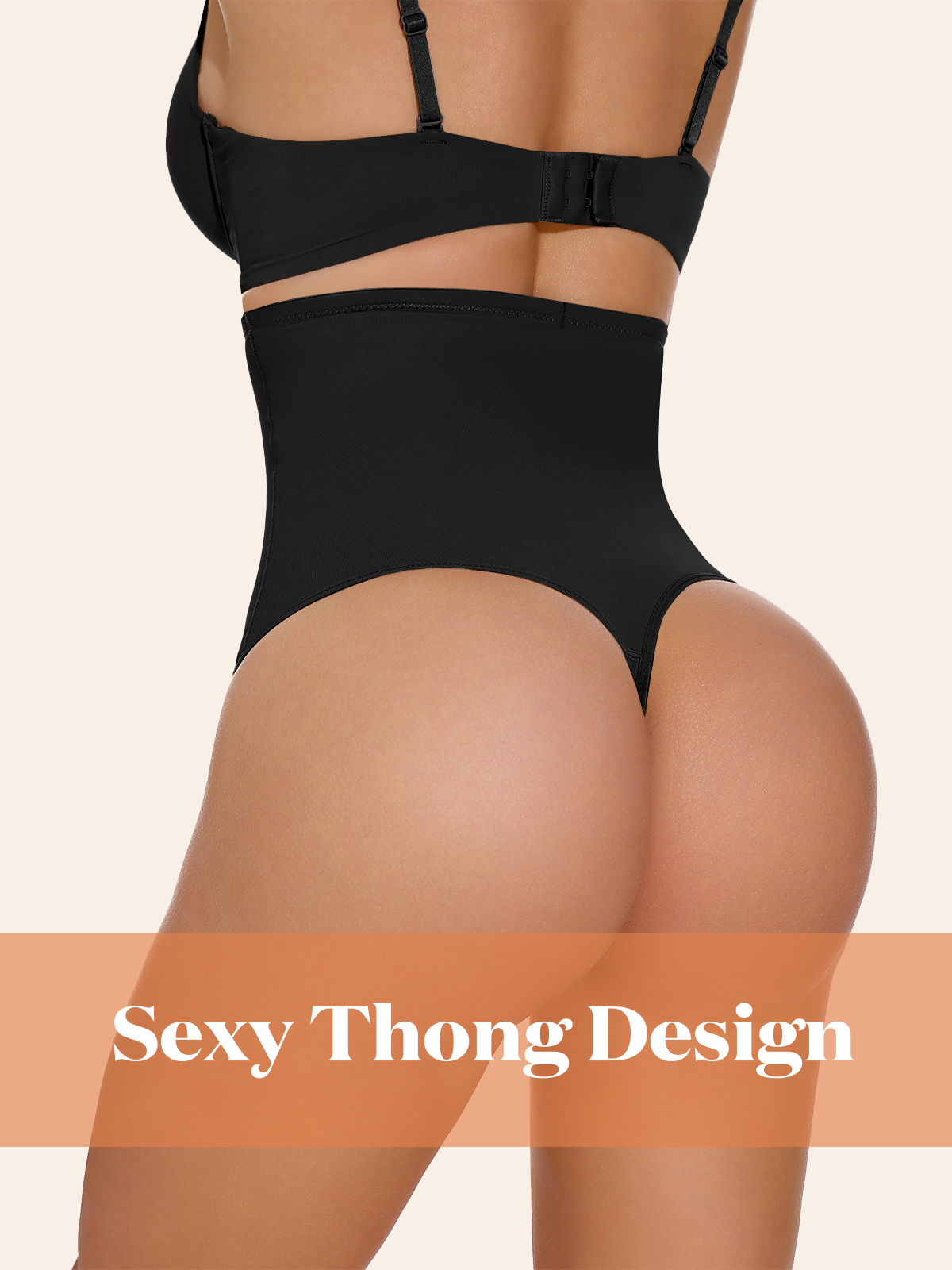 Imily Bela Adaptively Stretchy High Waist Comfort Tummy Control Butt Lifting Shapewear Shorts