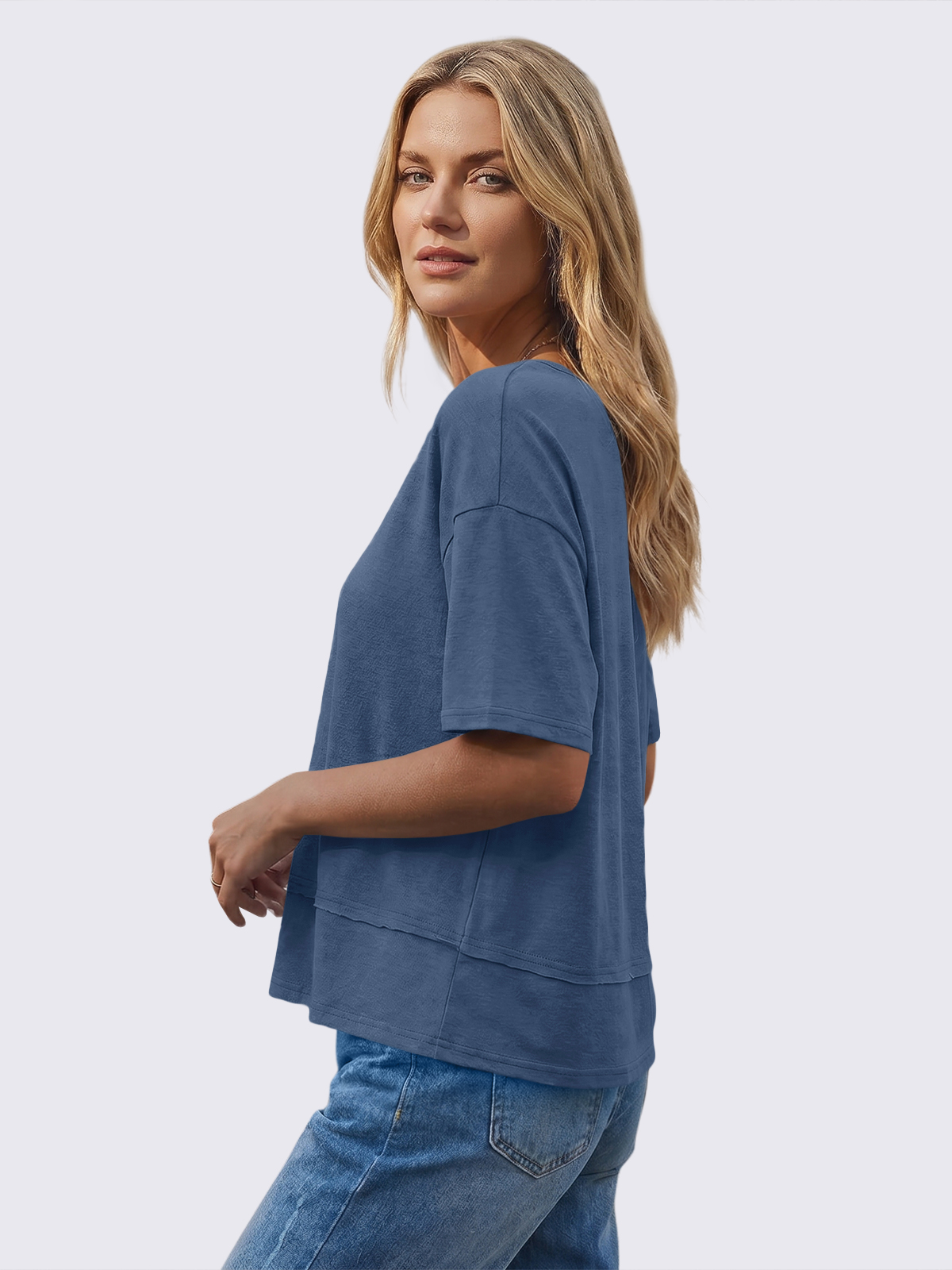 Flowy V-Neck Tee