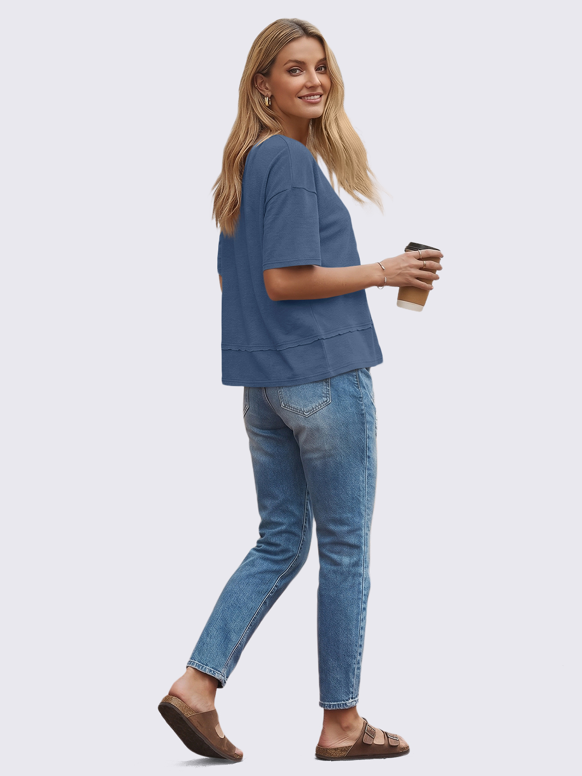 Flowy V-Neck Tee