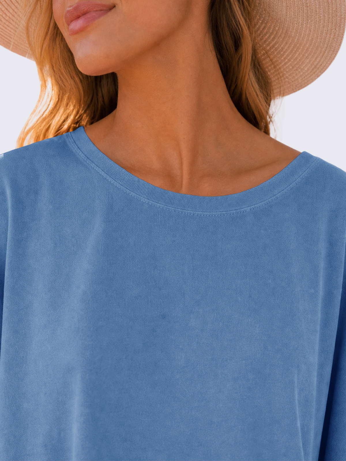 Relaxed Cropped Crewneck Tee