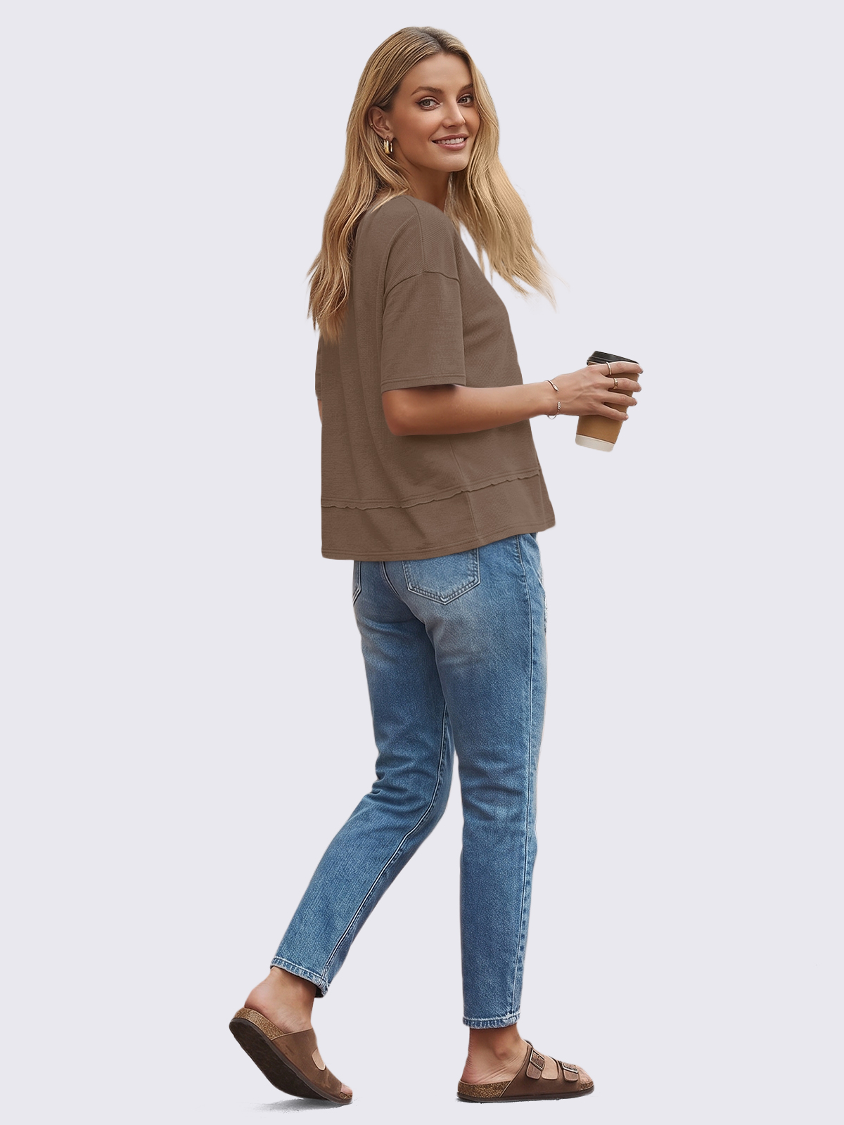 Flowy V-Neck Tee
