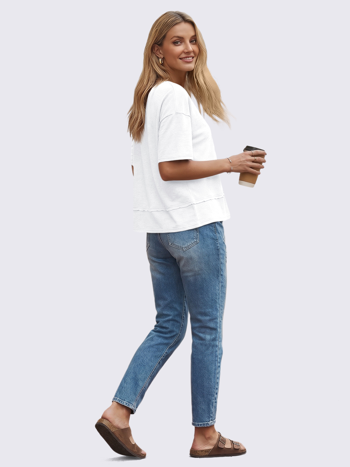 Flowy V-Neck Tee