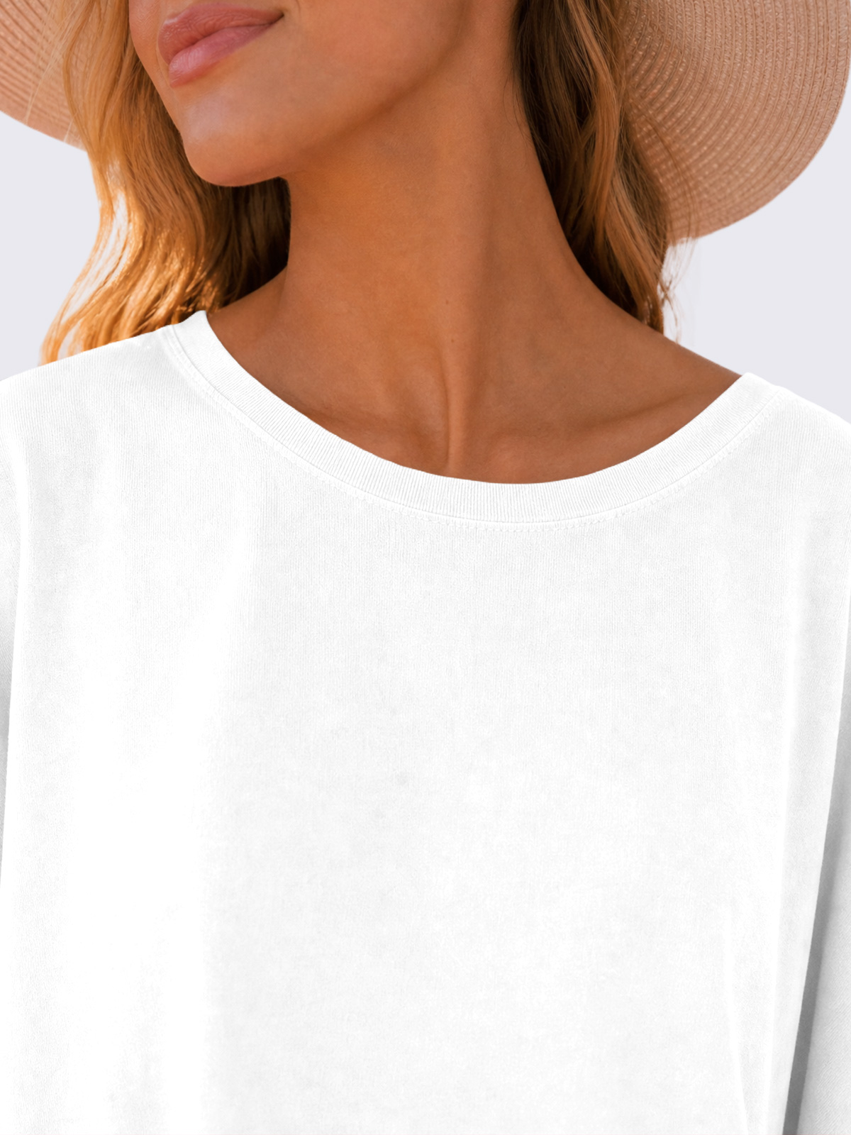 Relaxed Cropped Crewneck Tee