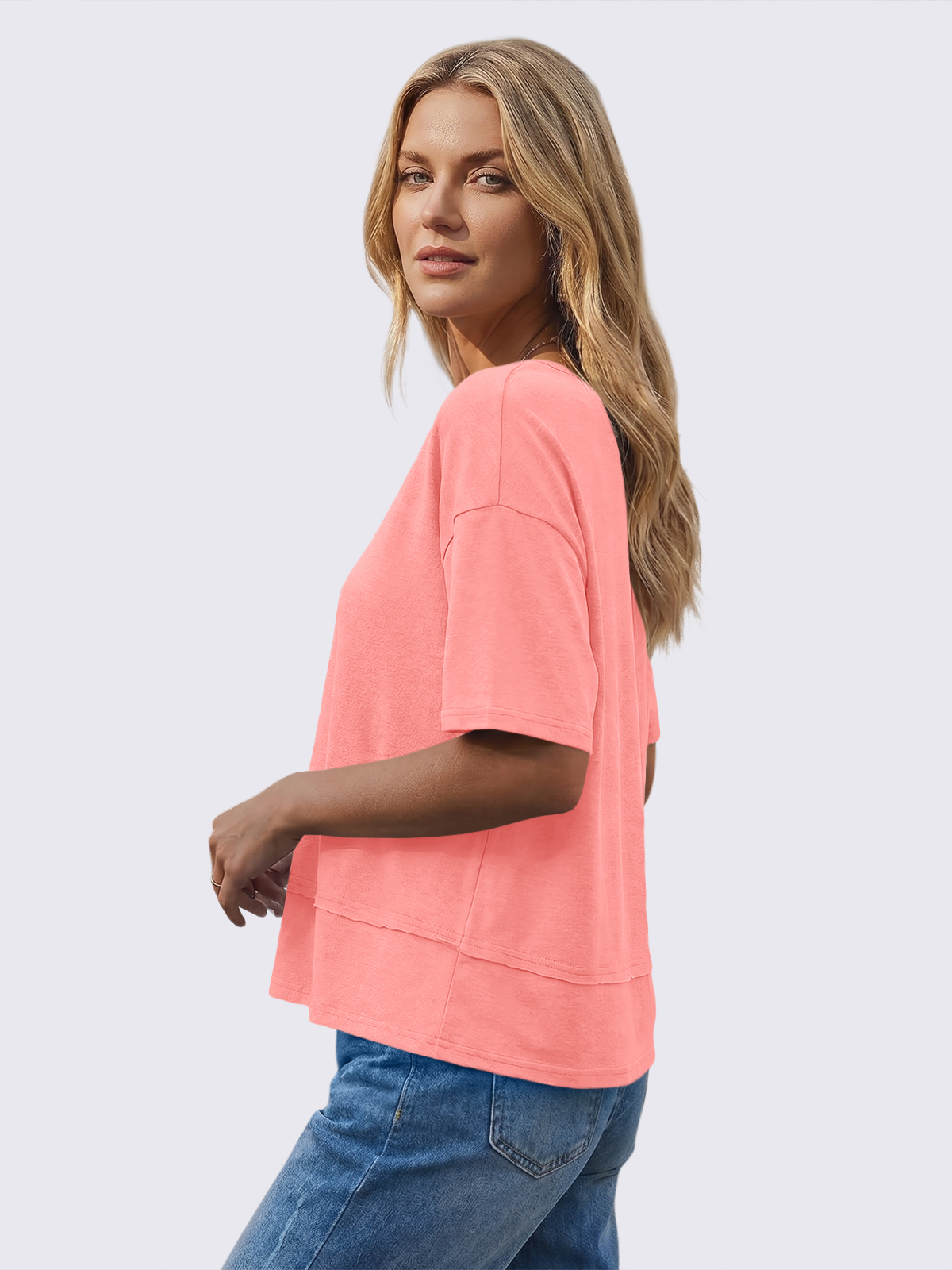 Flowy V-Neck Tee