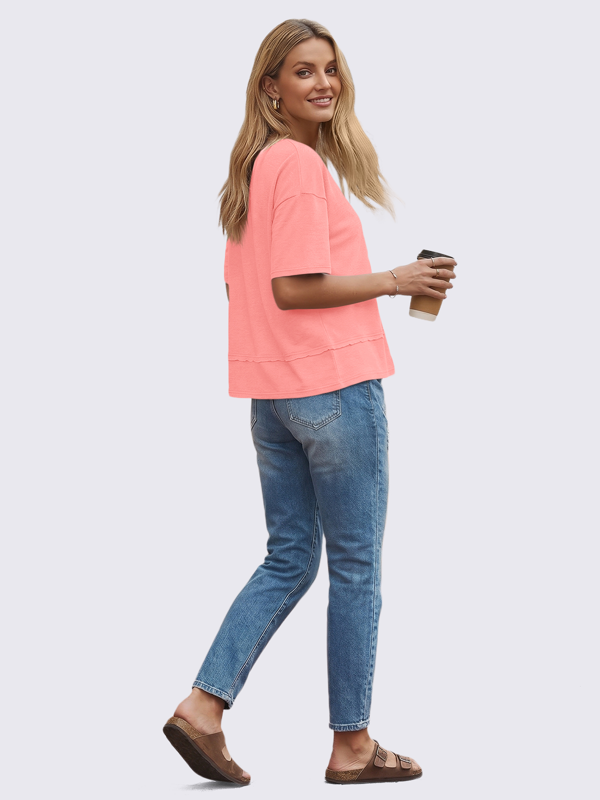Flowy V-Neck Tee