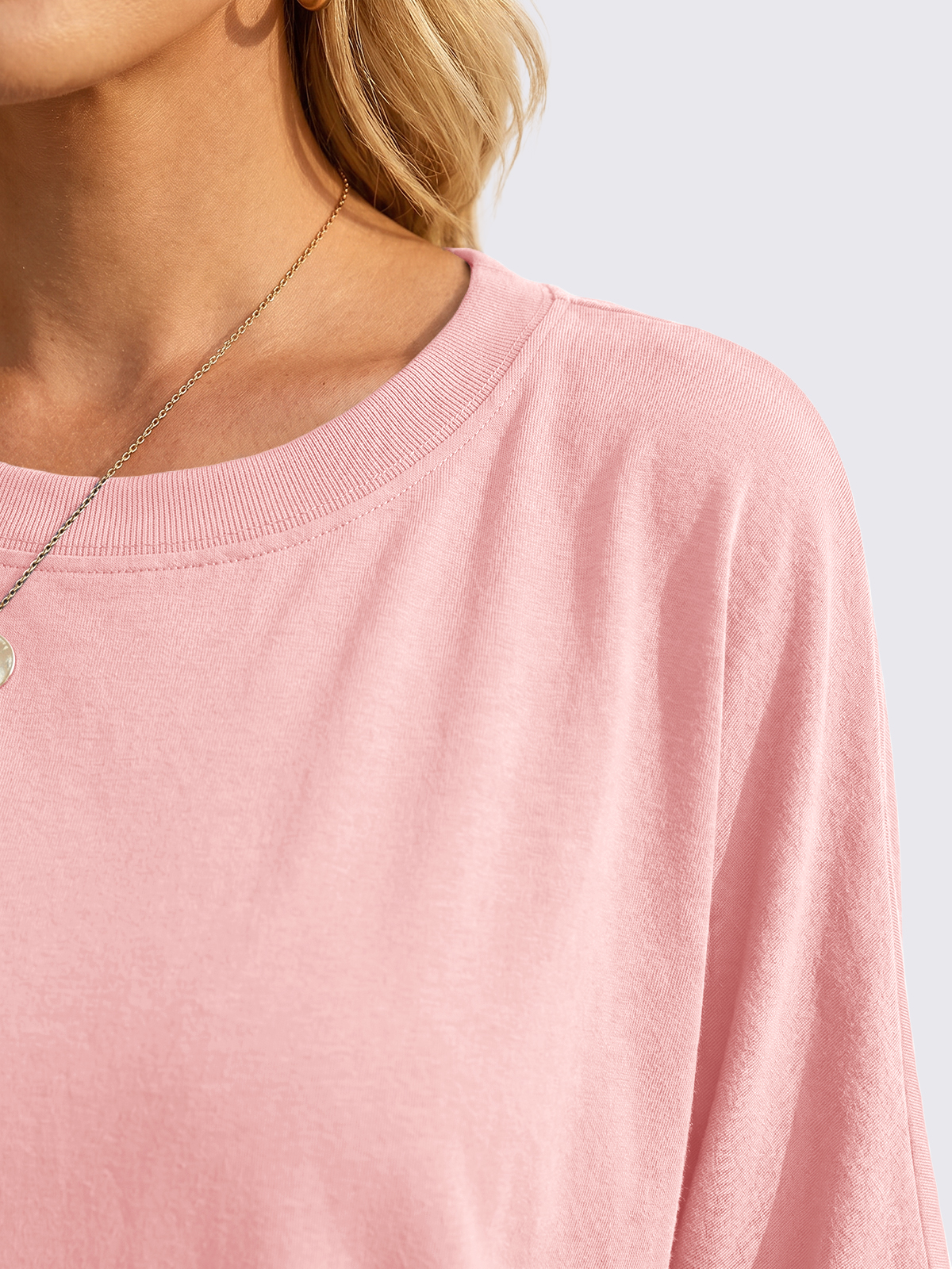 Asymmetric Hem Oversized Tee