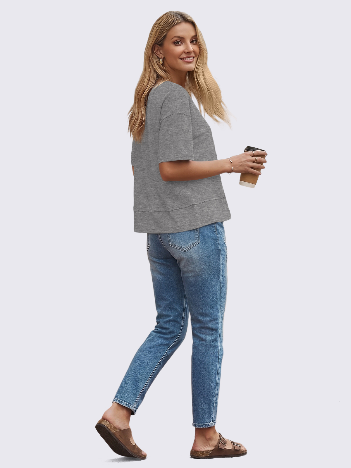 Flowy V-Neck Tee