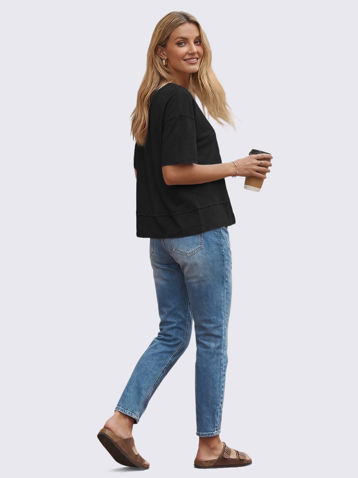 Flowy V-Neck Tee